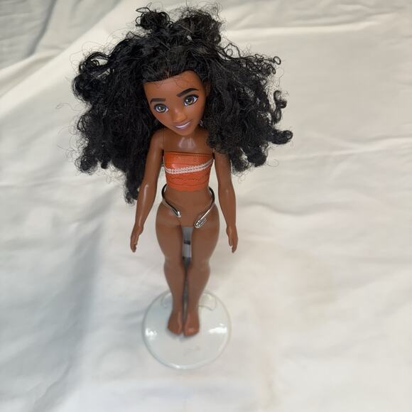 Disney Princess Doll Lot of 4 - Rapunzel Moana Snow White Merida - Hasbro/Mattel - Picture 6 of 10